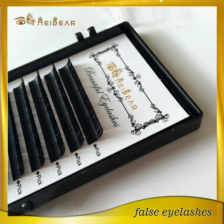 Manufacture own brand mink eyelashes extension in beautiful packaging